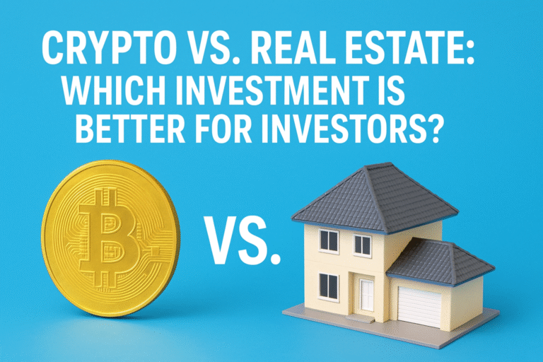 Crypto vs. Real Estate: Which Investment Is Better for Young Investors?