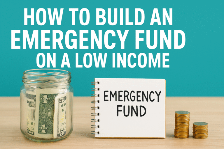How to Build an Emergency Fund on a Low Income Without Sacrificing Your Lifestyle