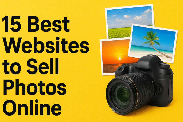 15 Best Websites to Sell Photos Online in 2025 (Earn $500+/Month)