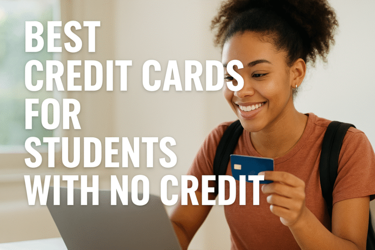 Best Credit Cards for Students With No Credit (2025 Guide)