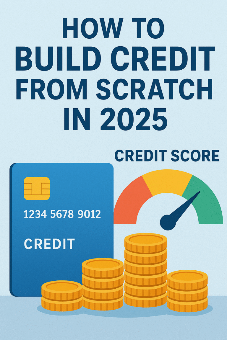 How to Build Credit From Scratch in 2025: The Ultimate Step-by-Step Guide