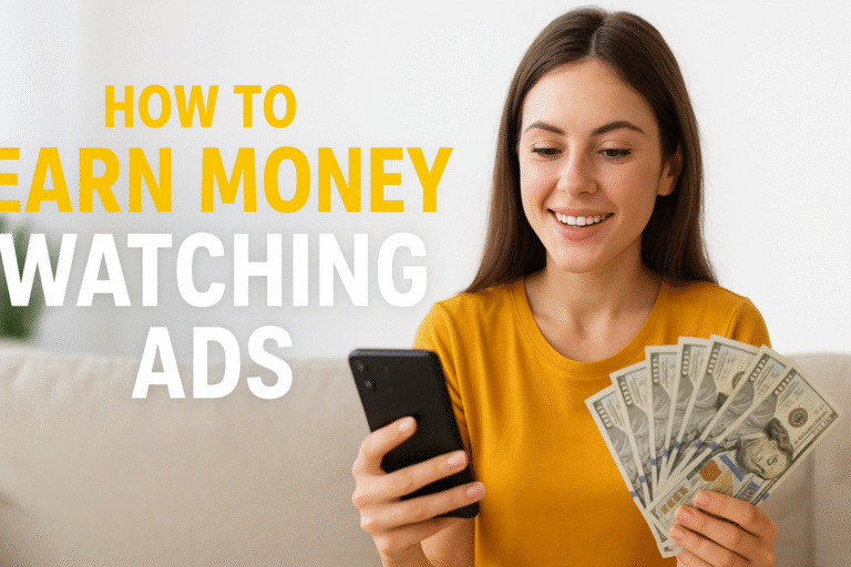 How to Earn Money Watching Ads: I Made $200 in My First Month