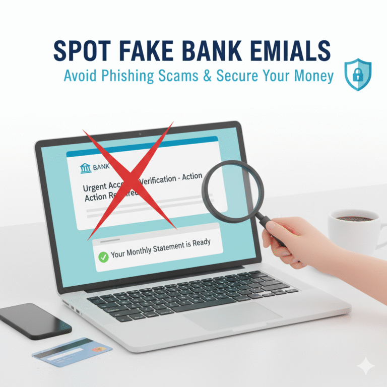 how to spot fake bank emails and avoid phishing scams